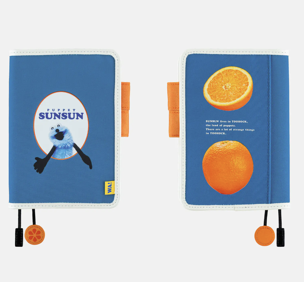Hobonichi | ほぼ日手帳 A6手帳專用書衣 - PUPPET SUNSUN 帕比順順 - WA