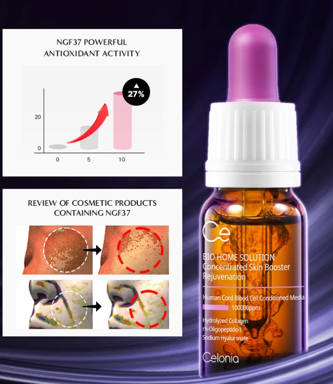 CR261019 - E10-CELONIA Bio Home Solution Concentrated Skin Booster (100000ppm 臍帶血幹細胞培養基)(10ml*4vials)(Exp-9/4/2028)