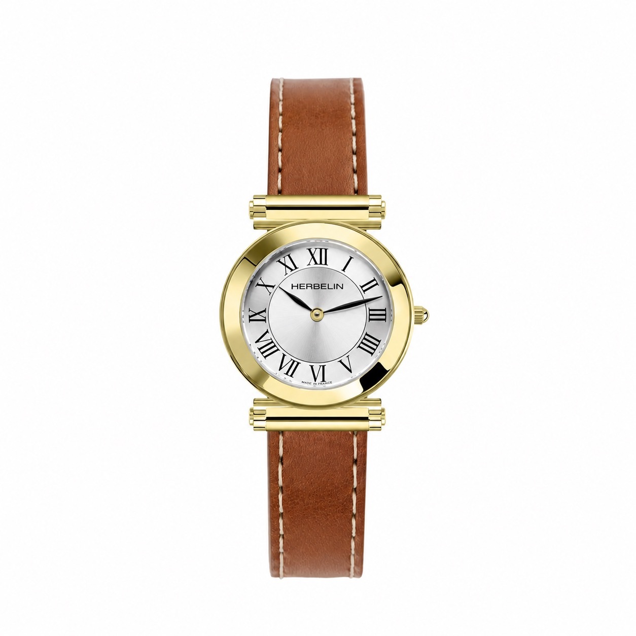 1HL1019-241 [HERBELIN] Antares 圓形黃金色 PVD 錶頭 #H17443P01 (EU)