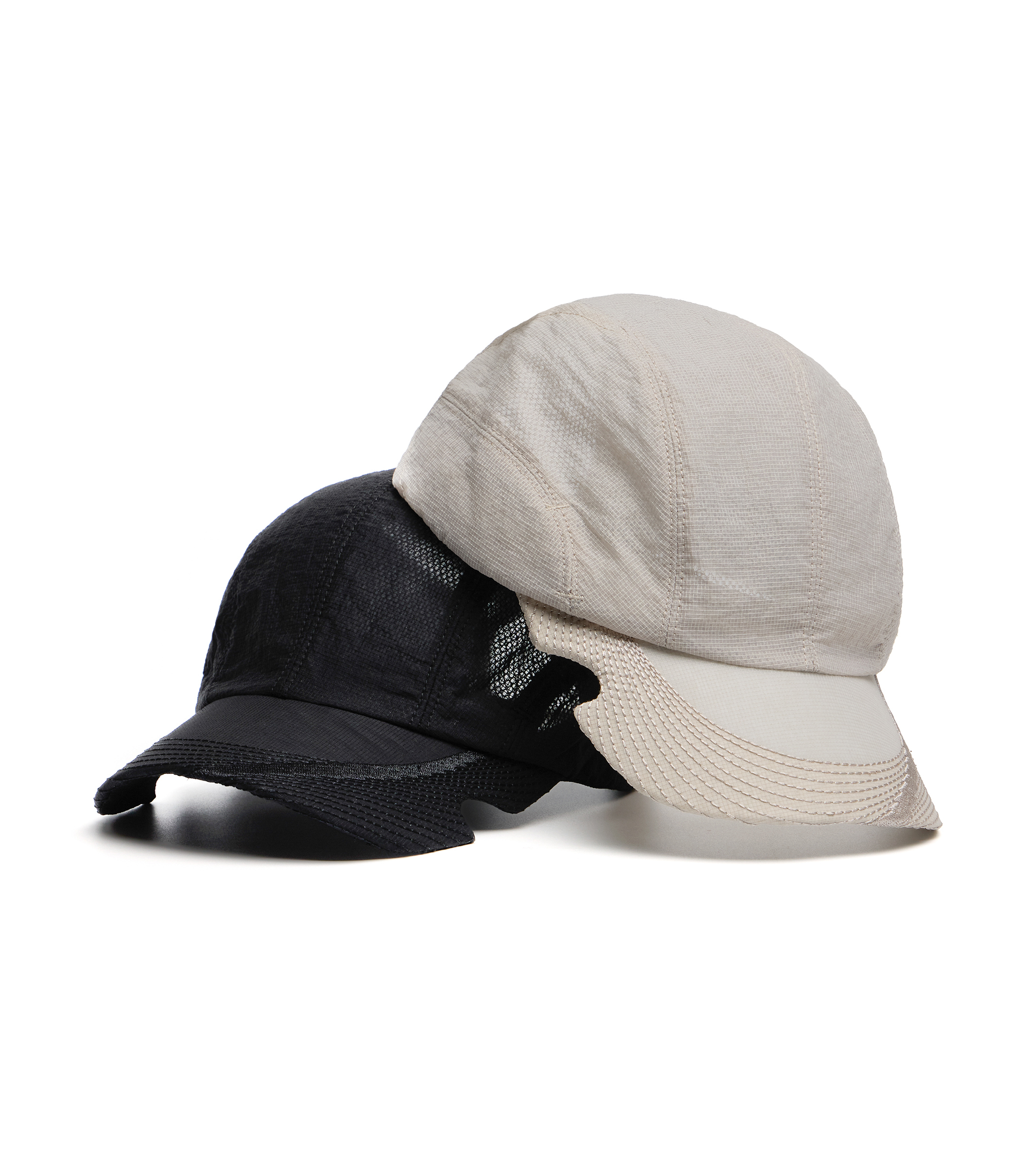 nozzle quiz®｜nozzle quiz x 720armour Airy Cap (Black/Cream)