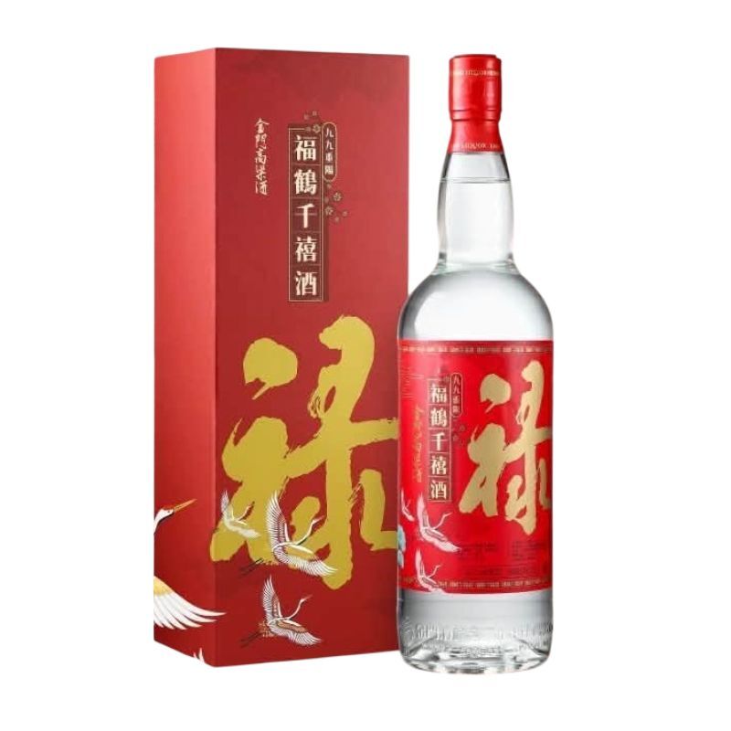 金門高粱58.8度 福鶴千禧酒：祿