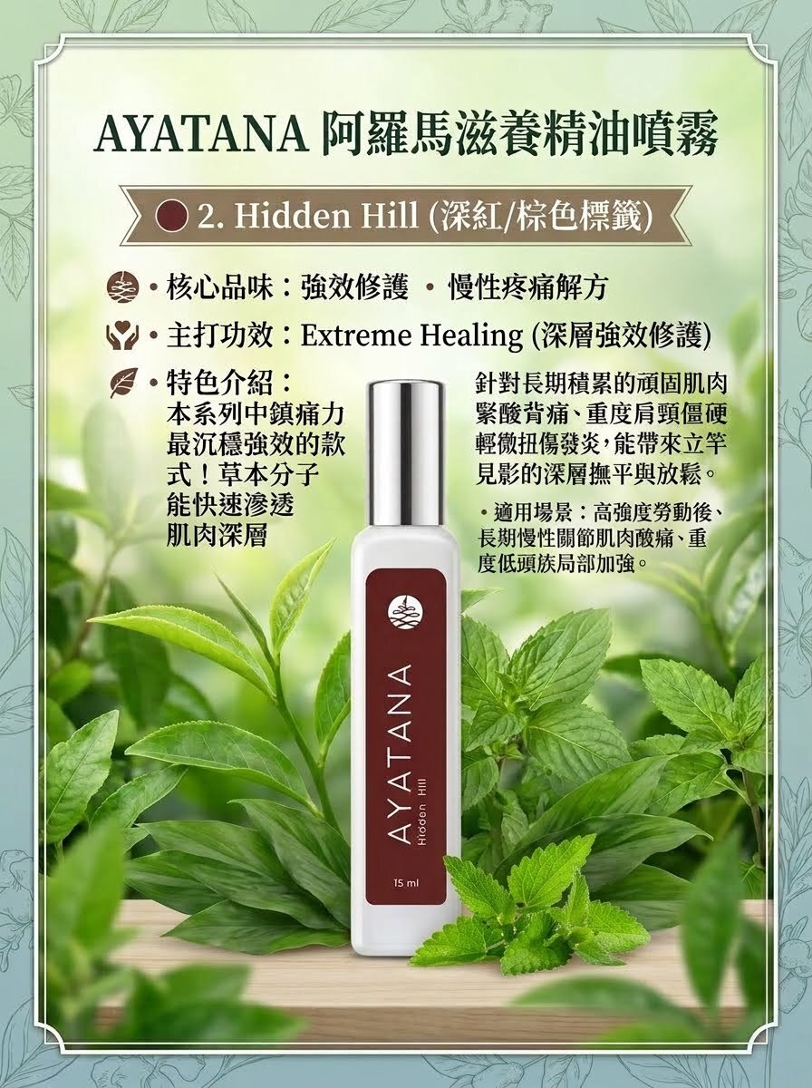 泰國 AYATANA療癒香薰系列（T2610 MA944）