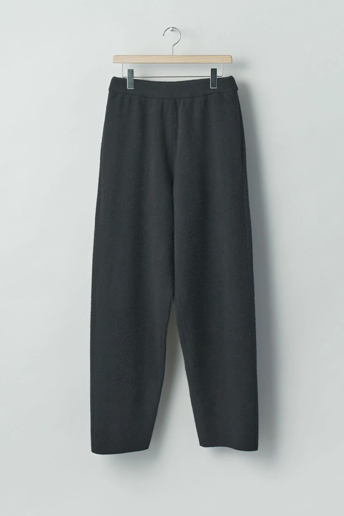 ssstein SUPER FINE WOOL MILLED KNIT PANTS (2COL)