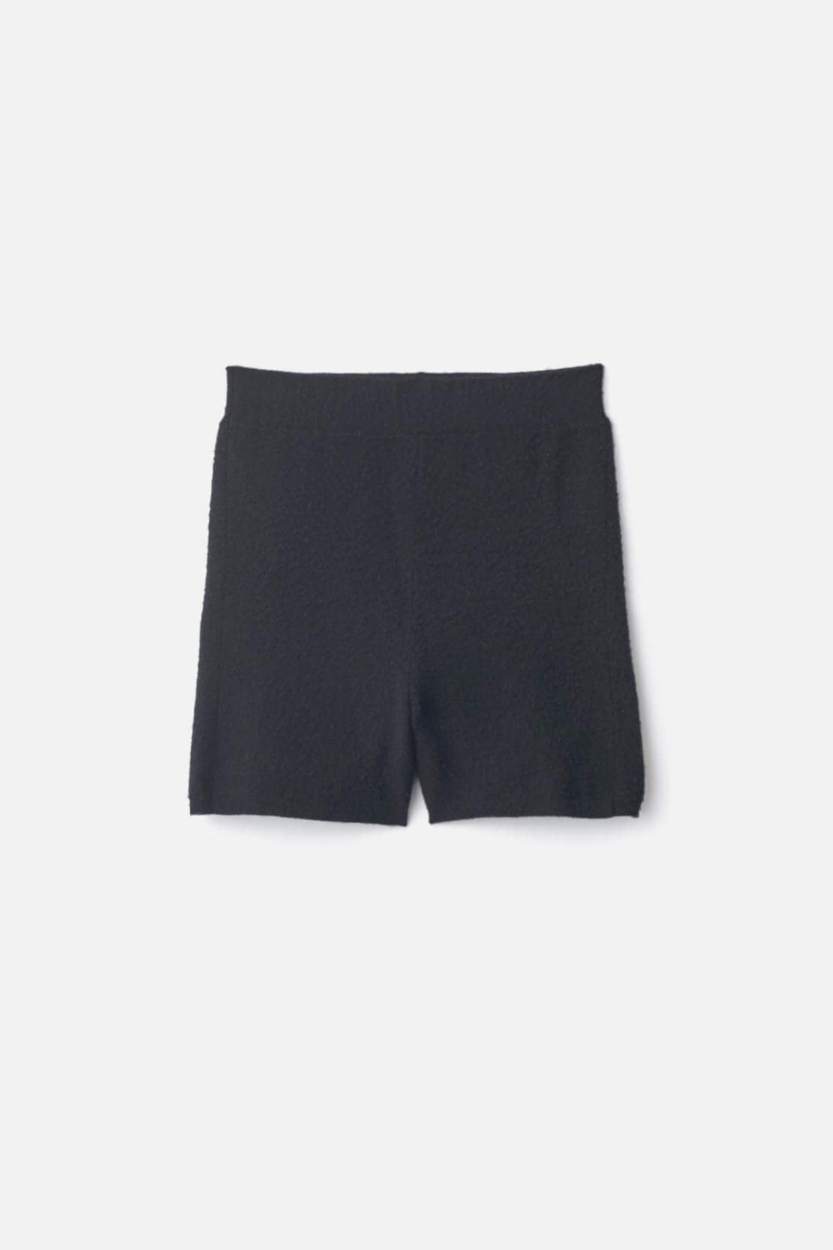 ssstein SUPER FINE WOOL MILLED KNIT SHORTS