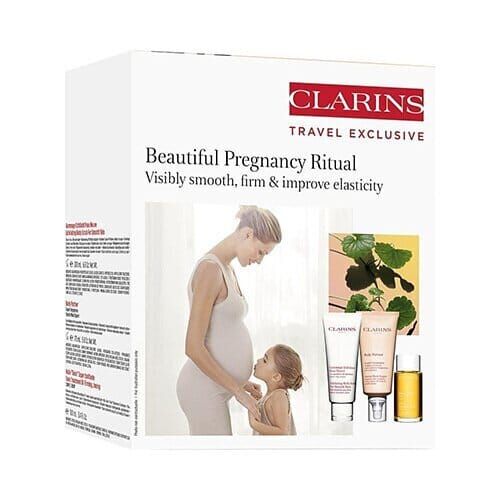 Clarins 孕婦去妊娠紋護理3件套組