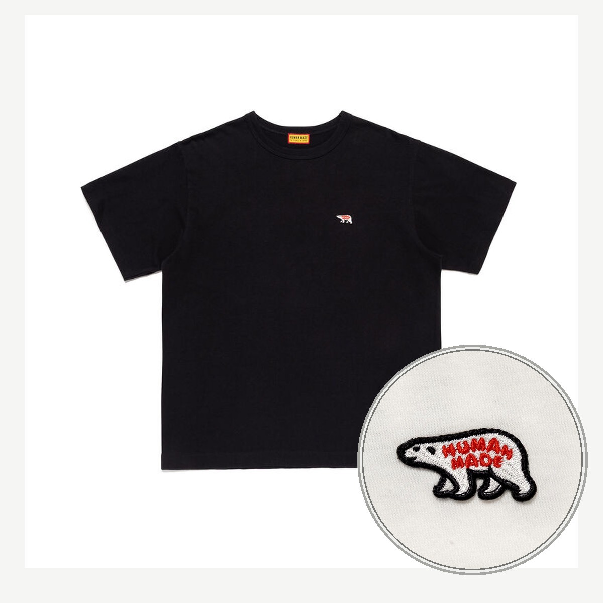 HUMAN MADE｜ANIMAL BADGE T-SHIRT 北極熊