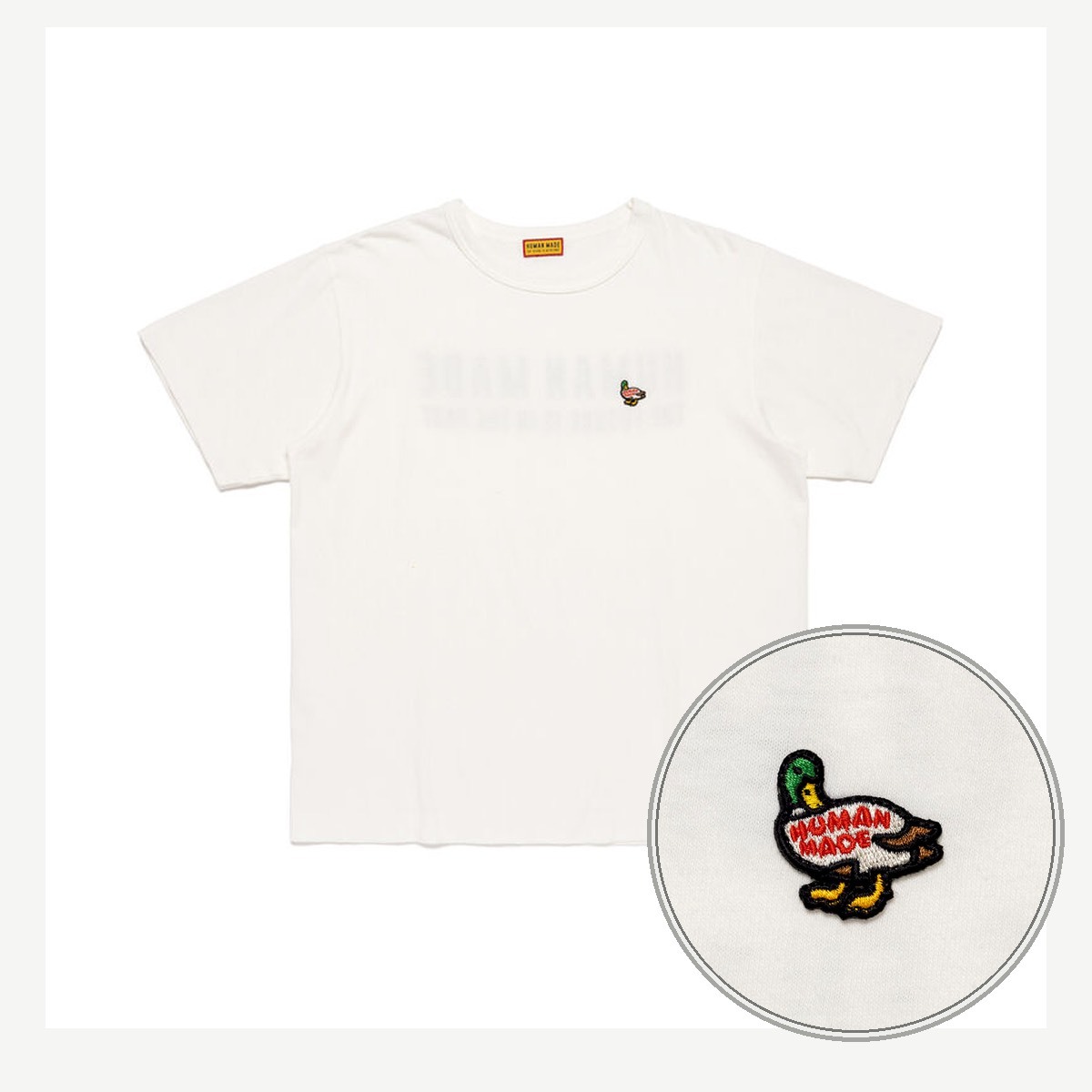 HUMAN MADE｜ANIMAL BADGE T-SHIRT 鴨子