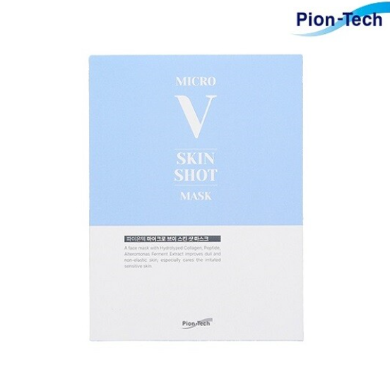 CR261020 - T3-Pion-Tech Micor V Skin Shot Mask 25ml x 5ea-EXP:11月-27(買1送1，共2件)