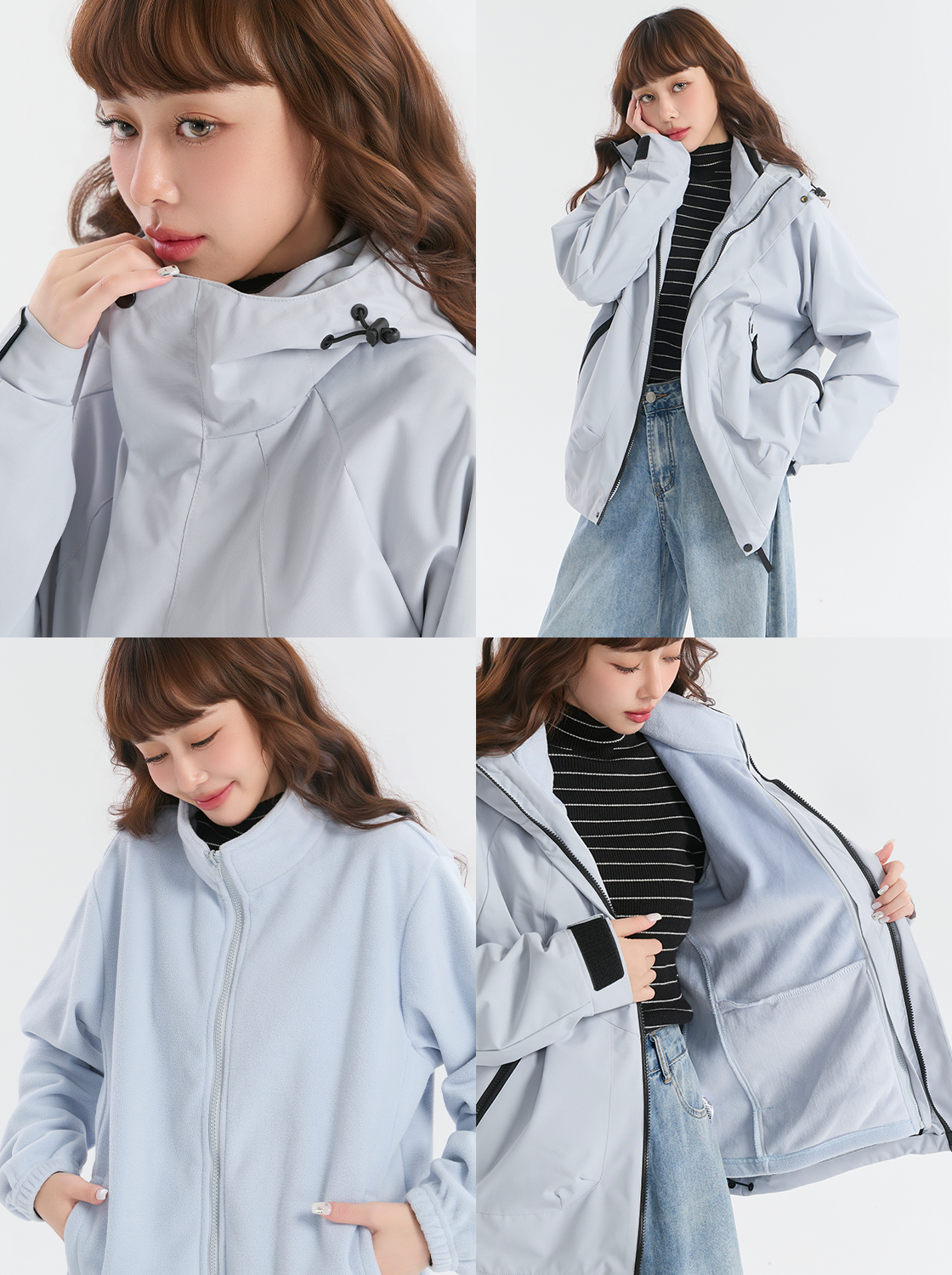 【任2件折300】【期間限定】全天候石墨烯三合一機能外套
