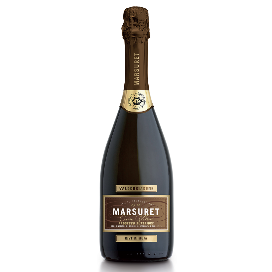 Marsuret Prosecco Superiore DOCG Extra Brut Spumante Conegliano-Valdobbiadene "Rive di Guia" 2025 750ml