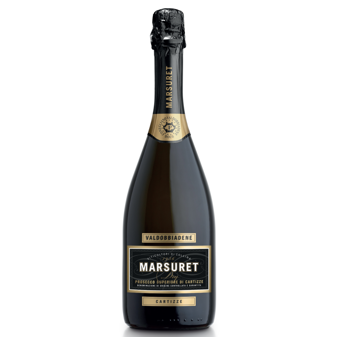 Marsuret Prosecco Superiore di Cartizze DOCG Dry Spumante Conegliano-Valdobbiadene "Cartizze" 750ml