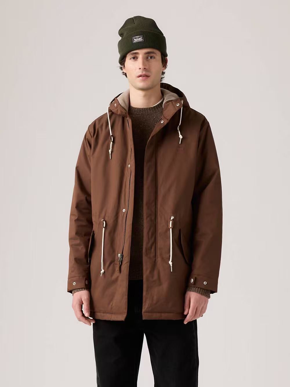 【預購】LEVIS N102004 男裝風縷 (啡色)