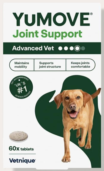 Lintbells -YuMove-優骼服加強版360犬用關節保健品 (120粒)