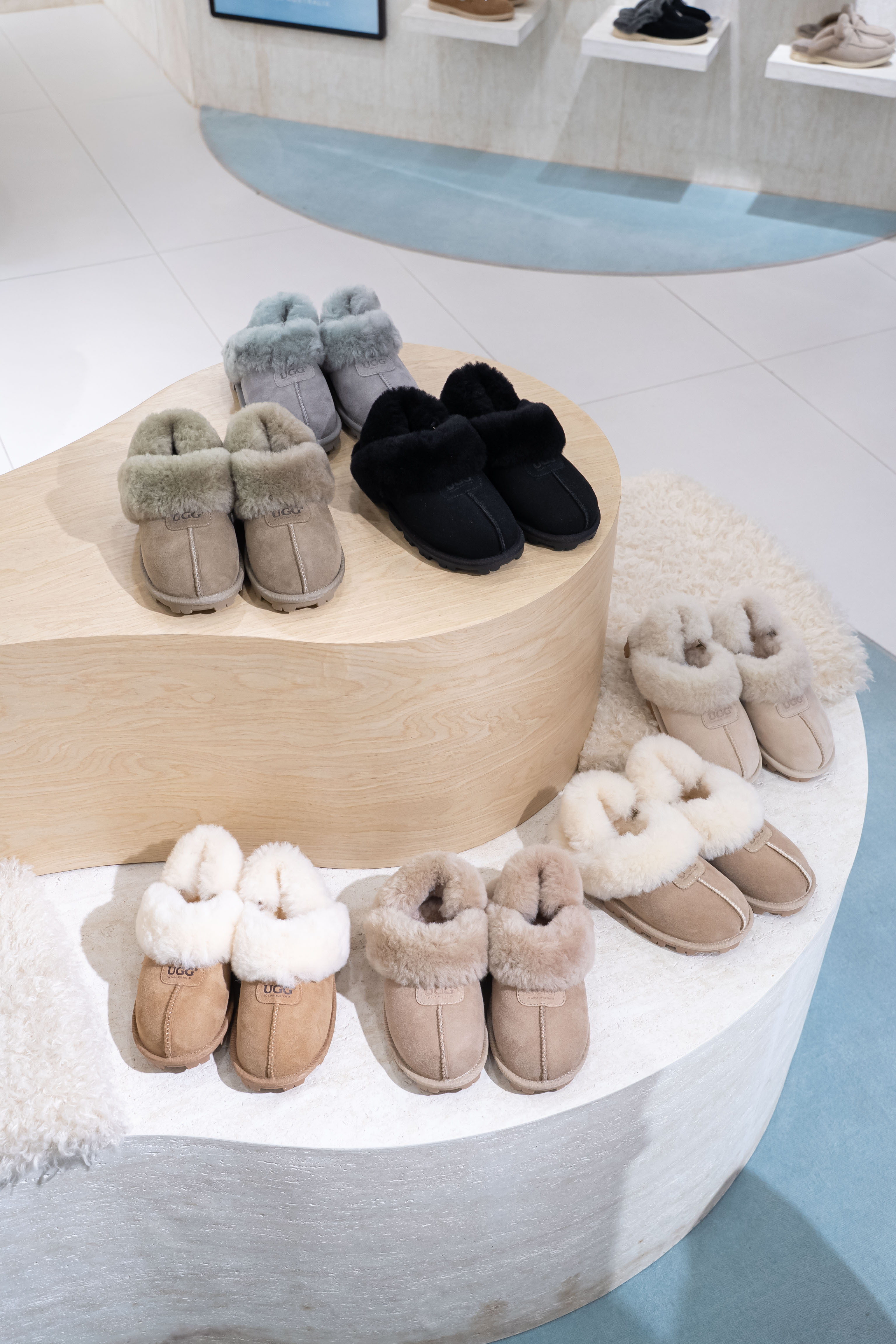 【7色入】UGG Ozlana Classic Coquette Platform Slipper (Detachable Feature)