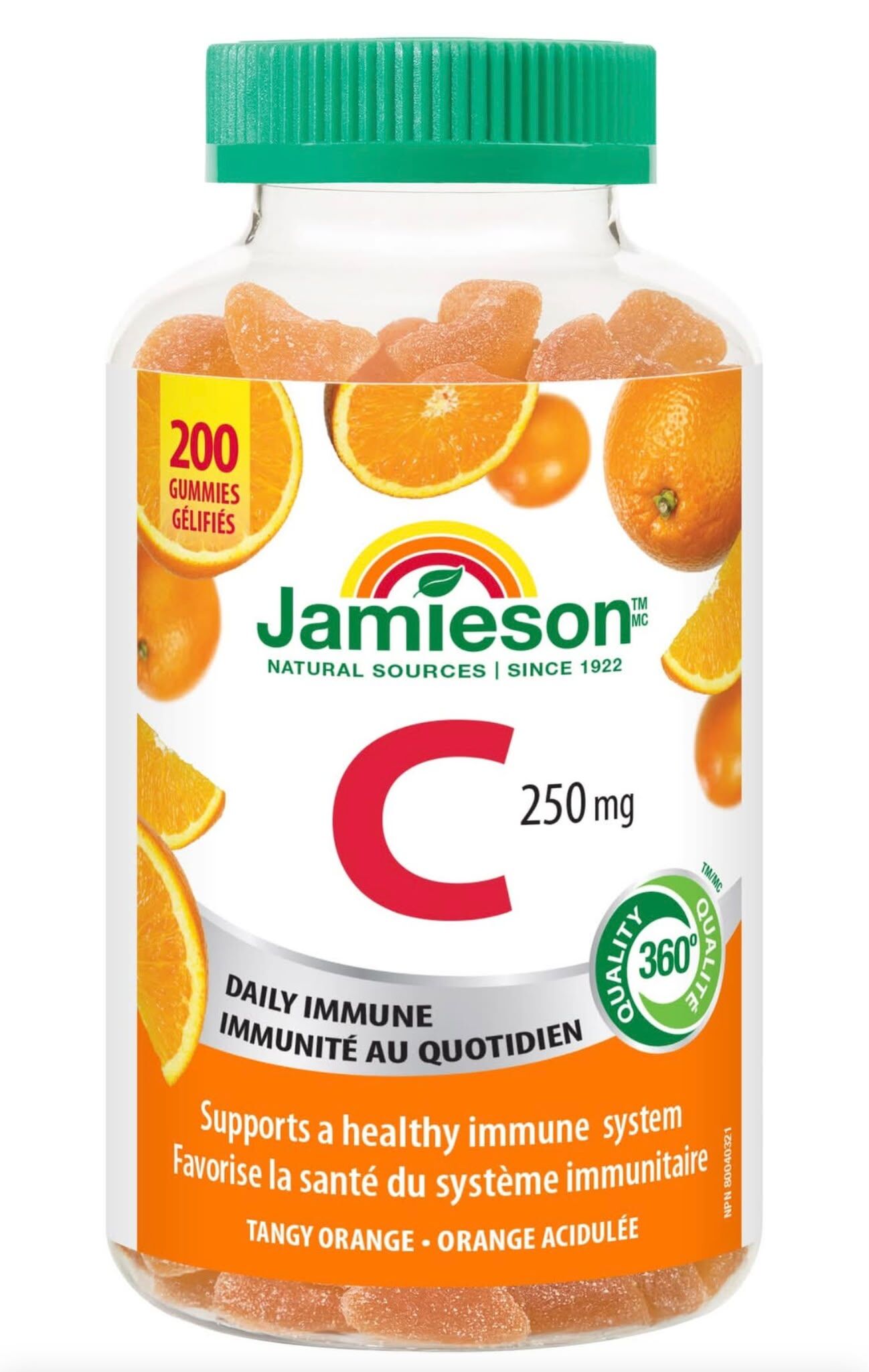 Jamieson 維他命C軟糖 250mg 200粒 CC28