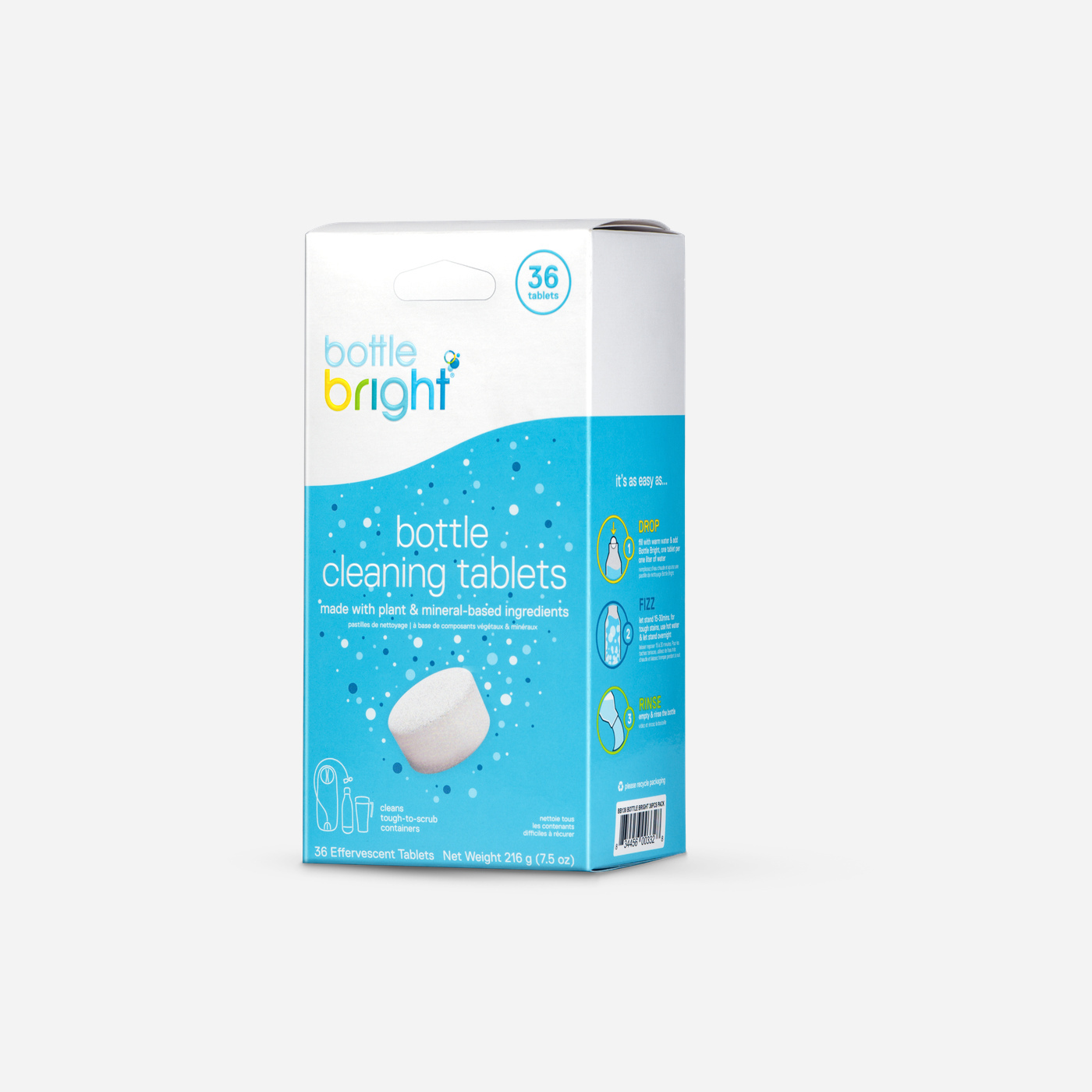水瓶清潔錠｜水壺清潔錠｜BOTTLE BRIGHT 36 入【HydraPak】