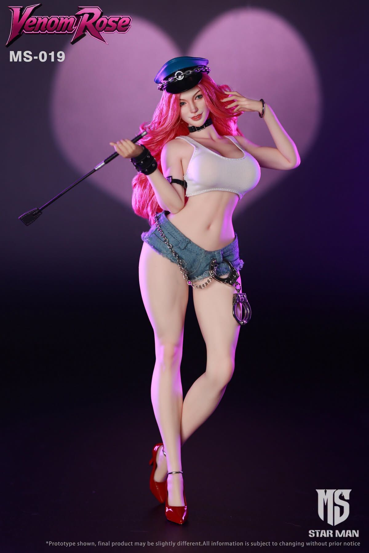 (預訂) STAR MAN MS-019 1/6比例女性格鬥家「毒玫瑰」可動人偶