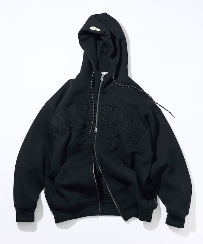 Reebok × NAUTICA Logo空氣層拉鍊連帽外套