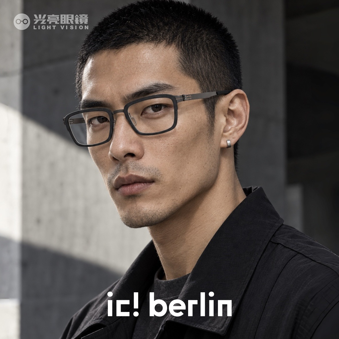 ic! berlin - KENJO 05A ／ Gun Metal Black
