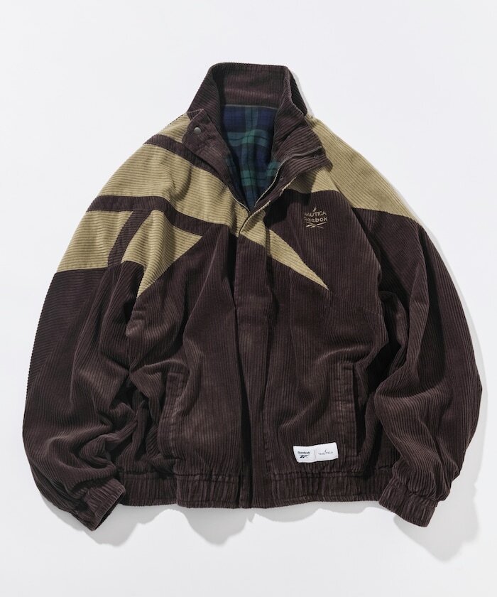 Reebok × NAUTICA 燈芯絨運動外套 Vector Logo