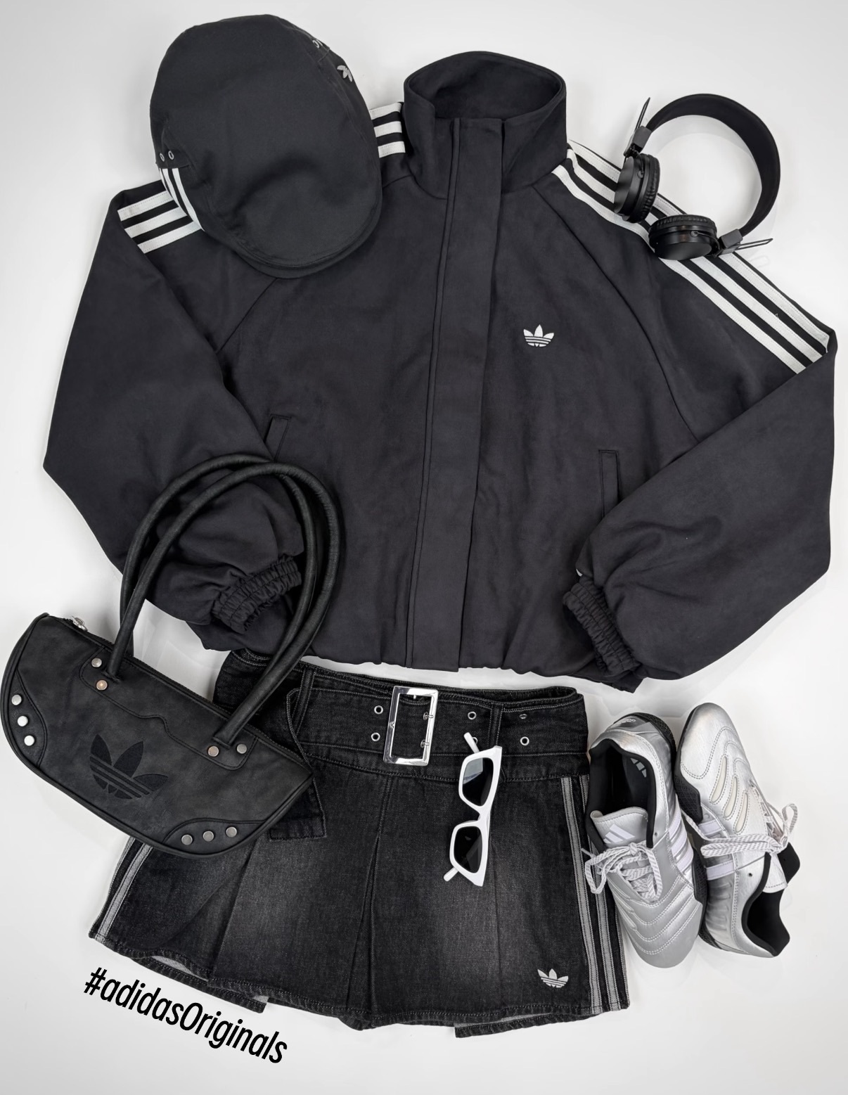 <一眼淪陷秋款外套🖤>Adidas Original ADILENIUM SEASON 6 休閒運動外套