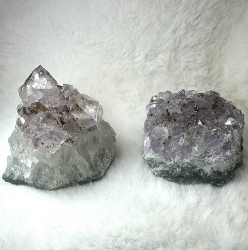 (BP) 巴西金鈦紫晶原礦擺件 (160-180g) (隨機發貨) - 水晶 #A68 #2110SA