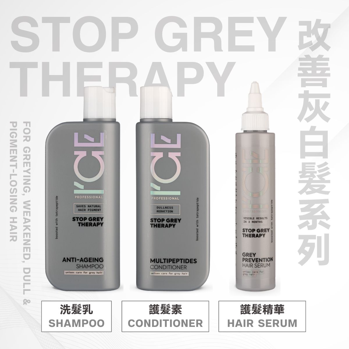 ICE Professional - Stop Grey Therapy Collection