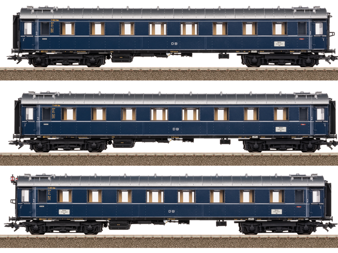 trix 23628 HO規 「Dom Pfeil」（大教堂之箭）客車車廂組