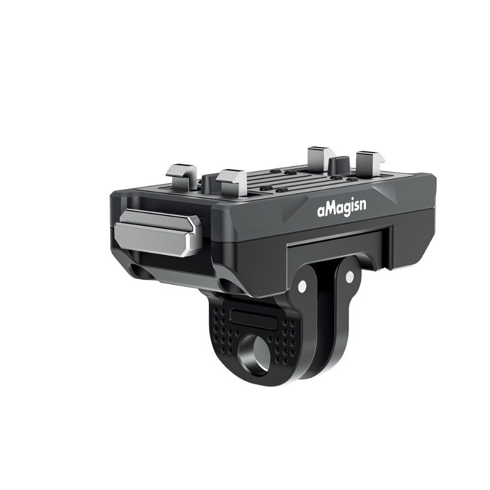 aMagisn Insta360 X6/X5/Ace Pro2 可旋轉金屬磁吸快拆底座 運動相機快拆底座