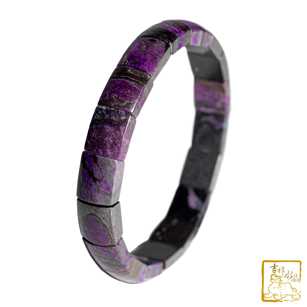 Purple Sugilite Bracelet 9mm