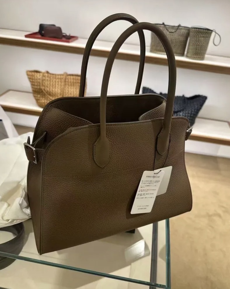 The Row Margaux 12 Bag Dark Muschio 手袋 深苔蘚綠