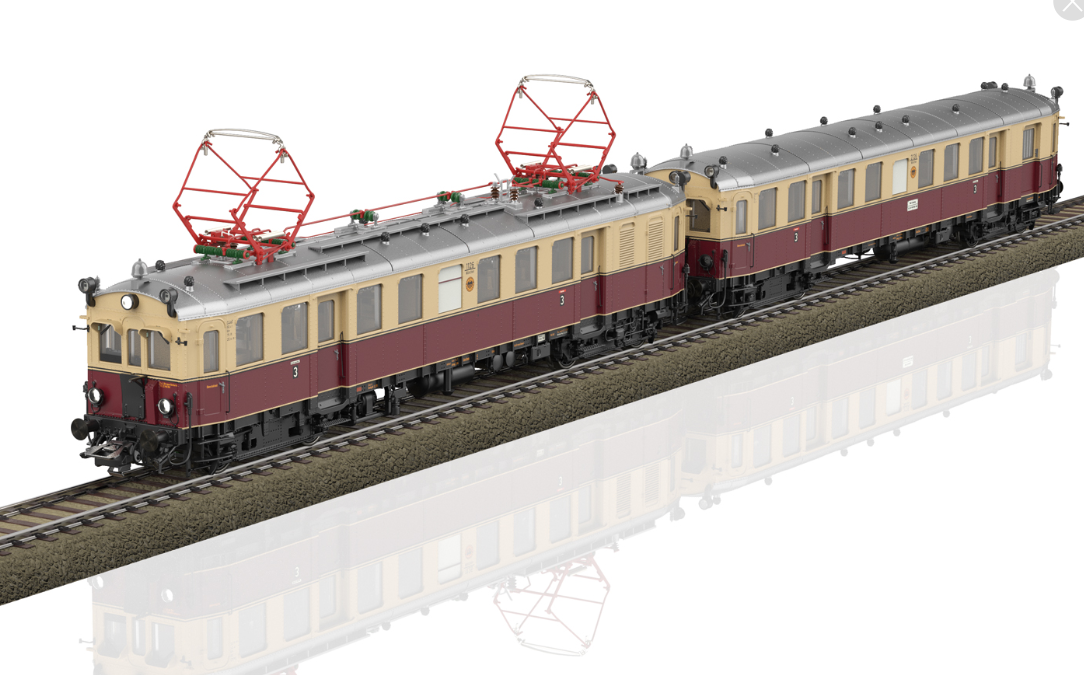 trix 25852 HO規 elT 型電動客車（電聯車）