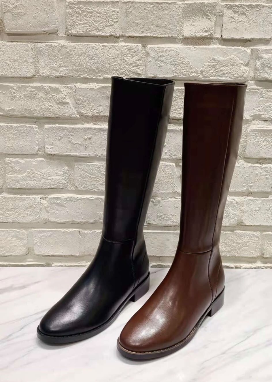 RI01 牛皮 3CM 高 偏細  SIZE 36-40  $799