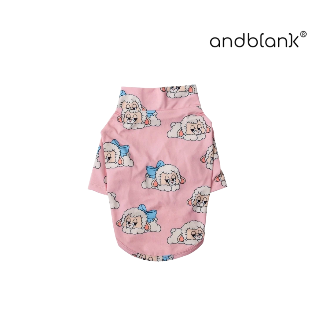 andblank 捲捲羊TEE