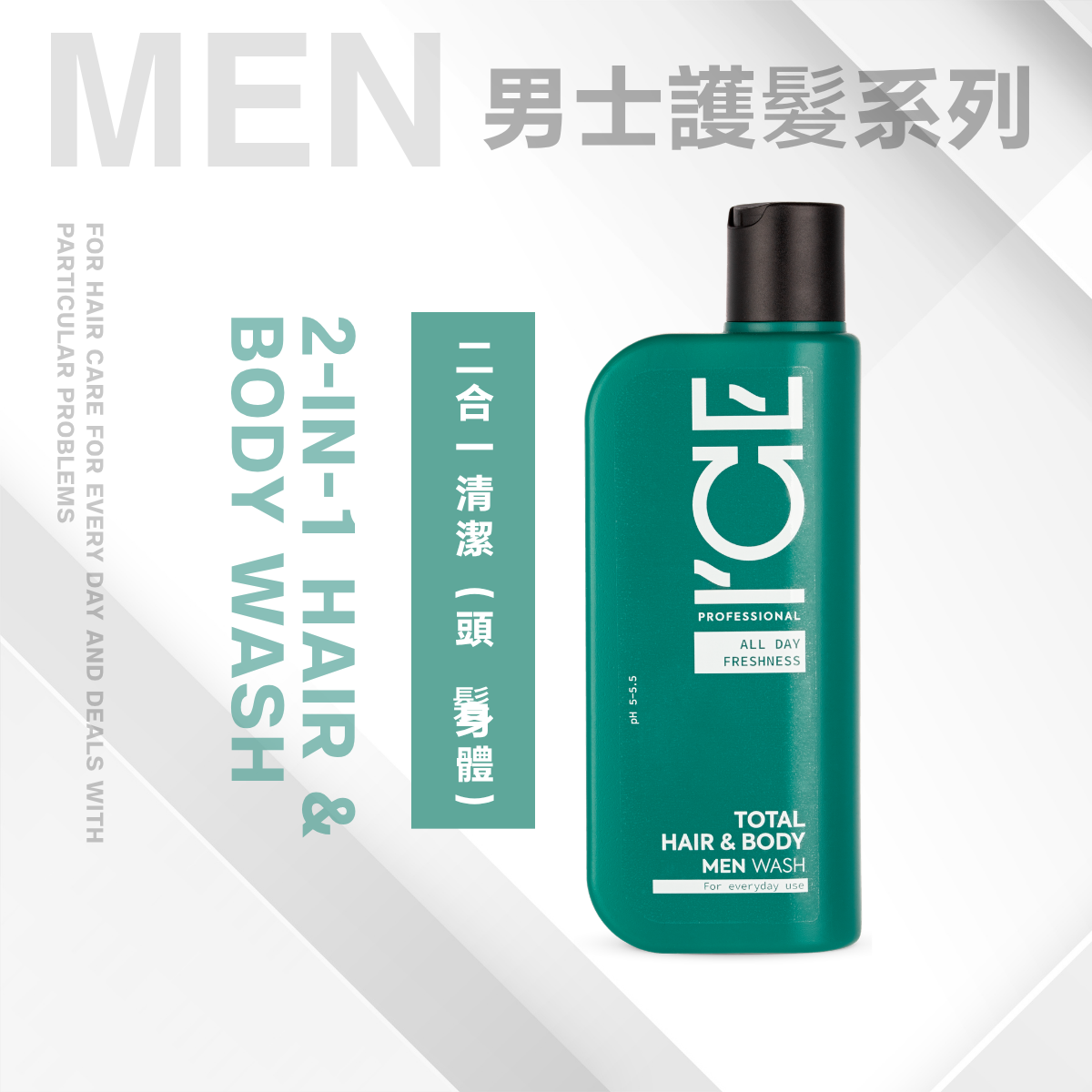 ICE Professional - 男士護髮系列