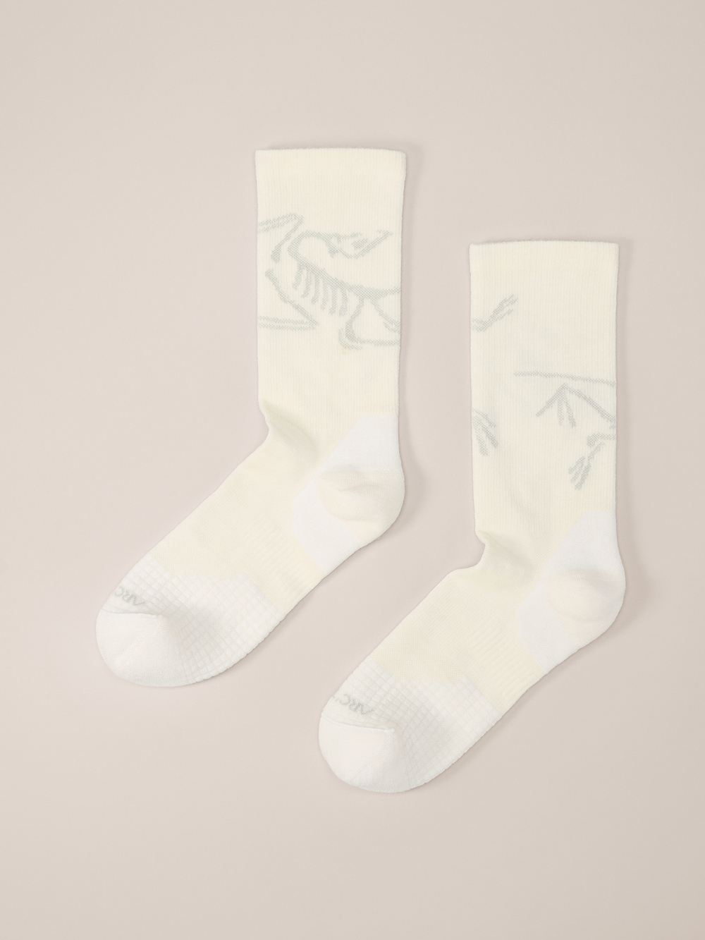 Arc'teryx 始祖鳥 Merino Wool Mid Bird Sock 徽標美麗諾羊毛中筒襪 26FW
