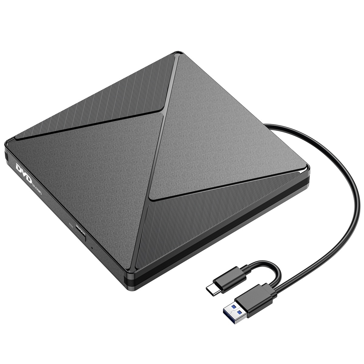 Choetech Type-C/USB 2合1外置DVD燒錄器