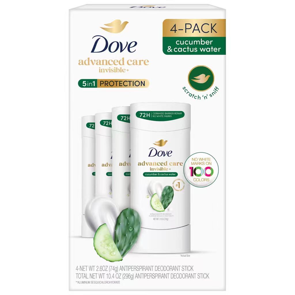【直播】Dove LX102004 止汗膏 (74g/4支裝)