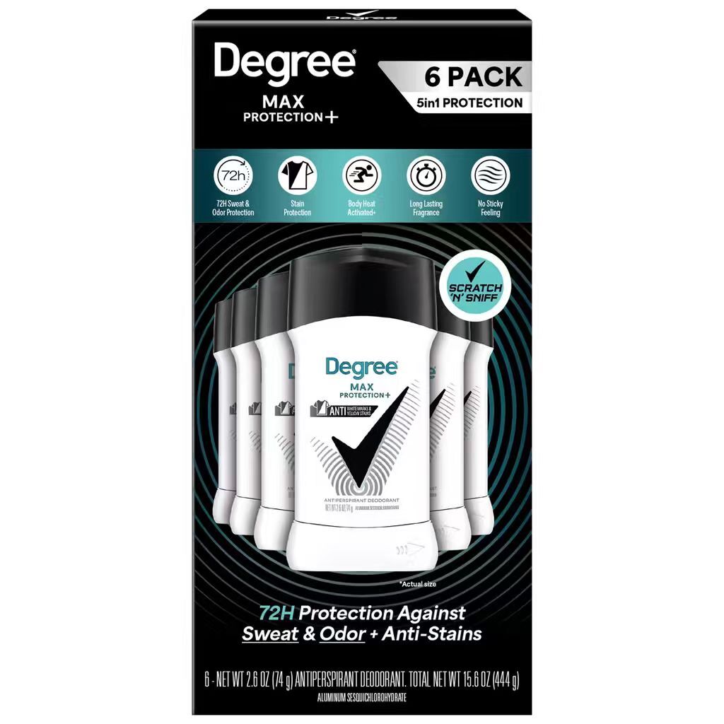 【直播】Degree LX102005 Protection+止汗膏 (74g/4支裝)