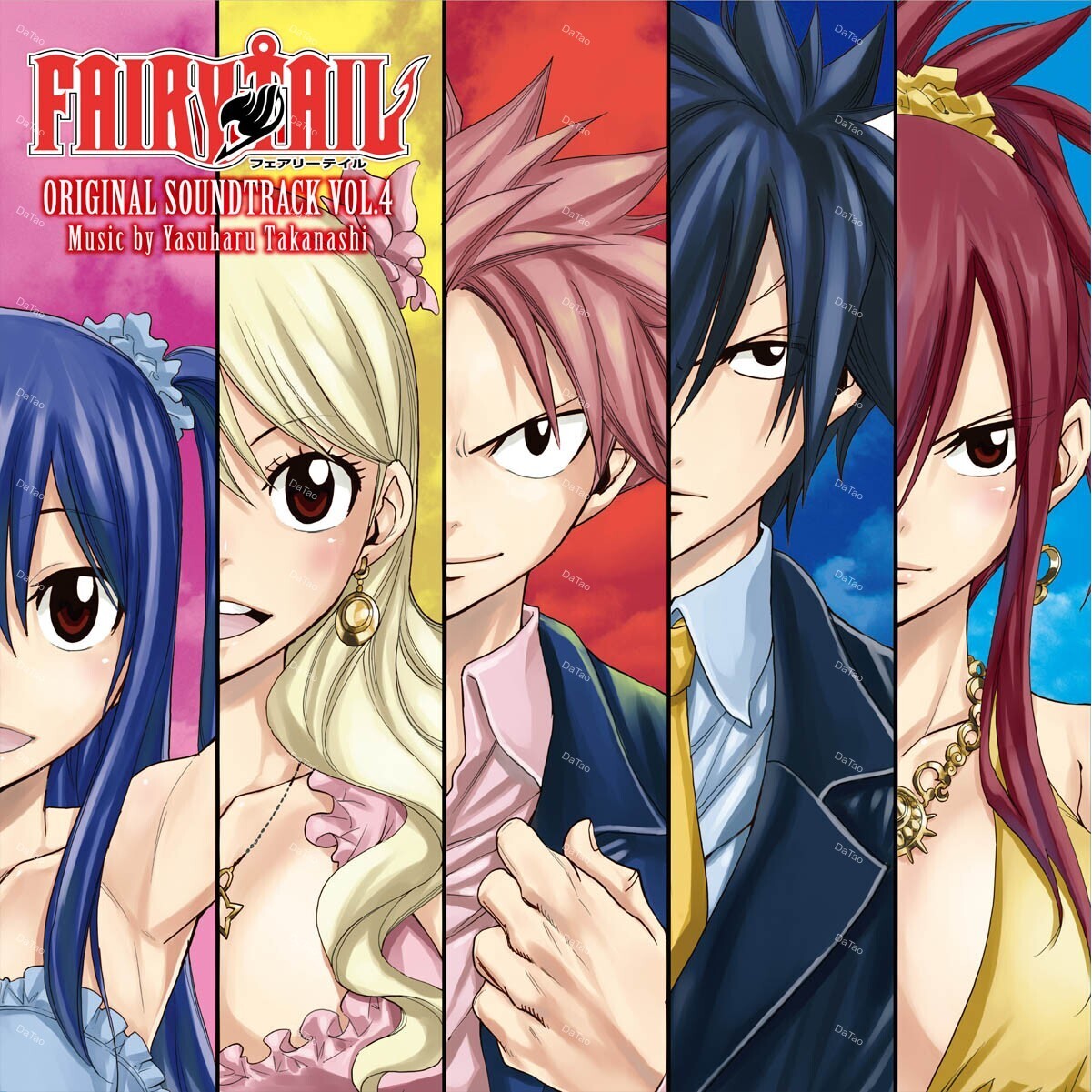 高梨康治 YASUHARU Takanashi – 魔導少年 FAIRY TAIL 動畫原聲帶 Vol.4 3LP (RED)