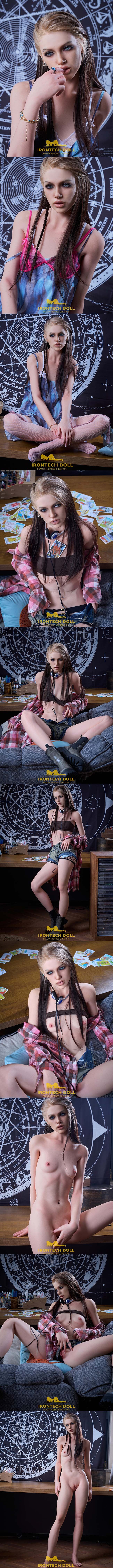 IRONTECH 161cm minus S44 Molly 全矽膠娃娃 silicone sex doll