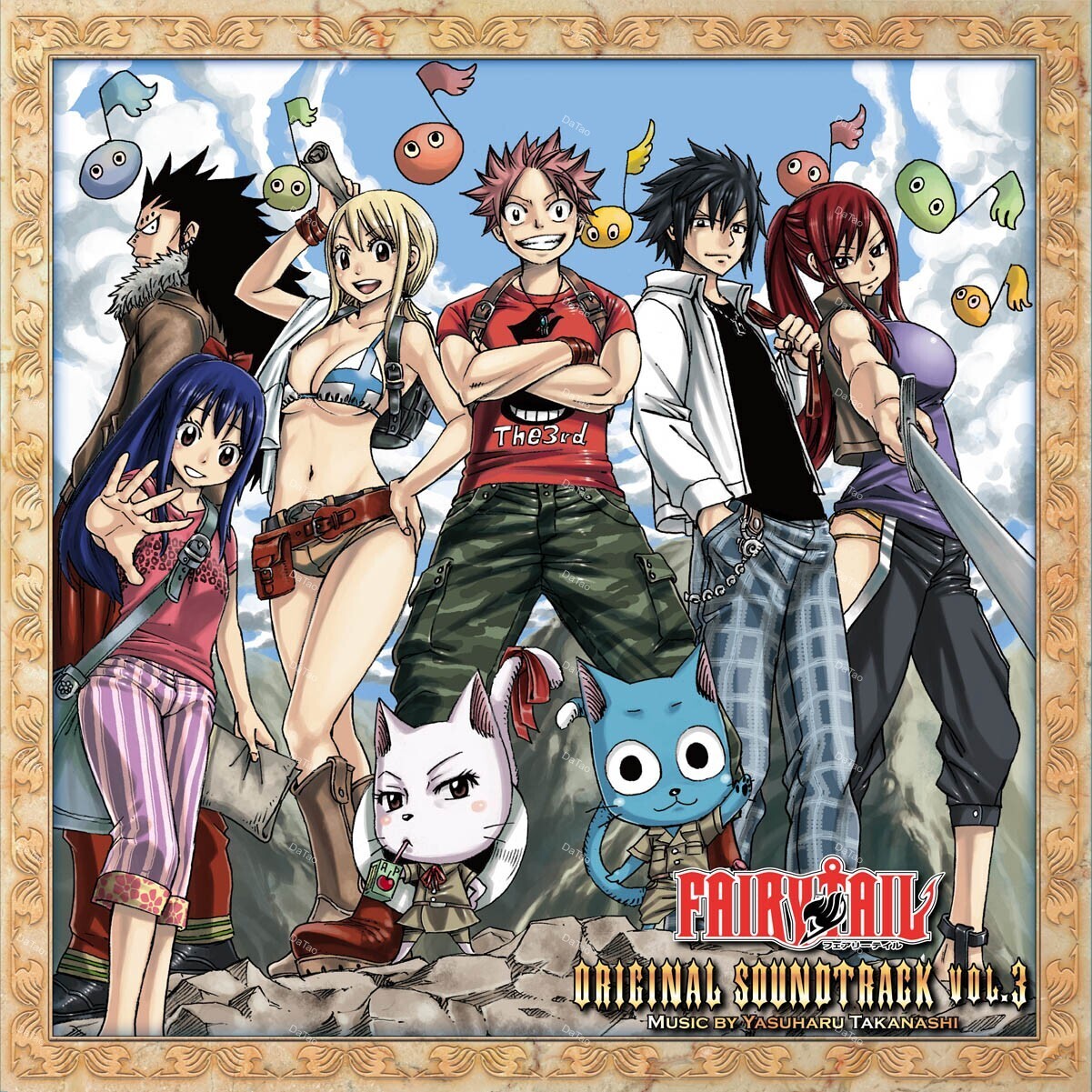 高梨康治 YASUHARU Takanashi – 魔導少年 FAIRY TAIL 動畫原聲帶 Vol.3 2LP (YELLOW)