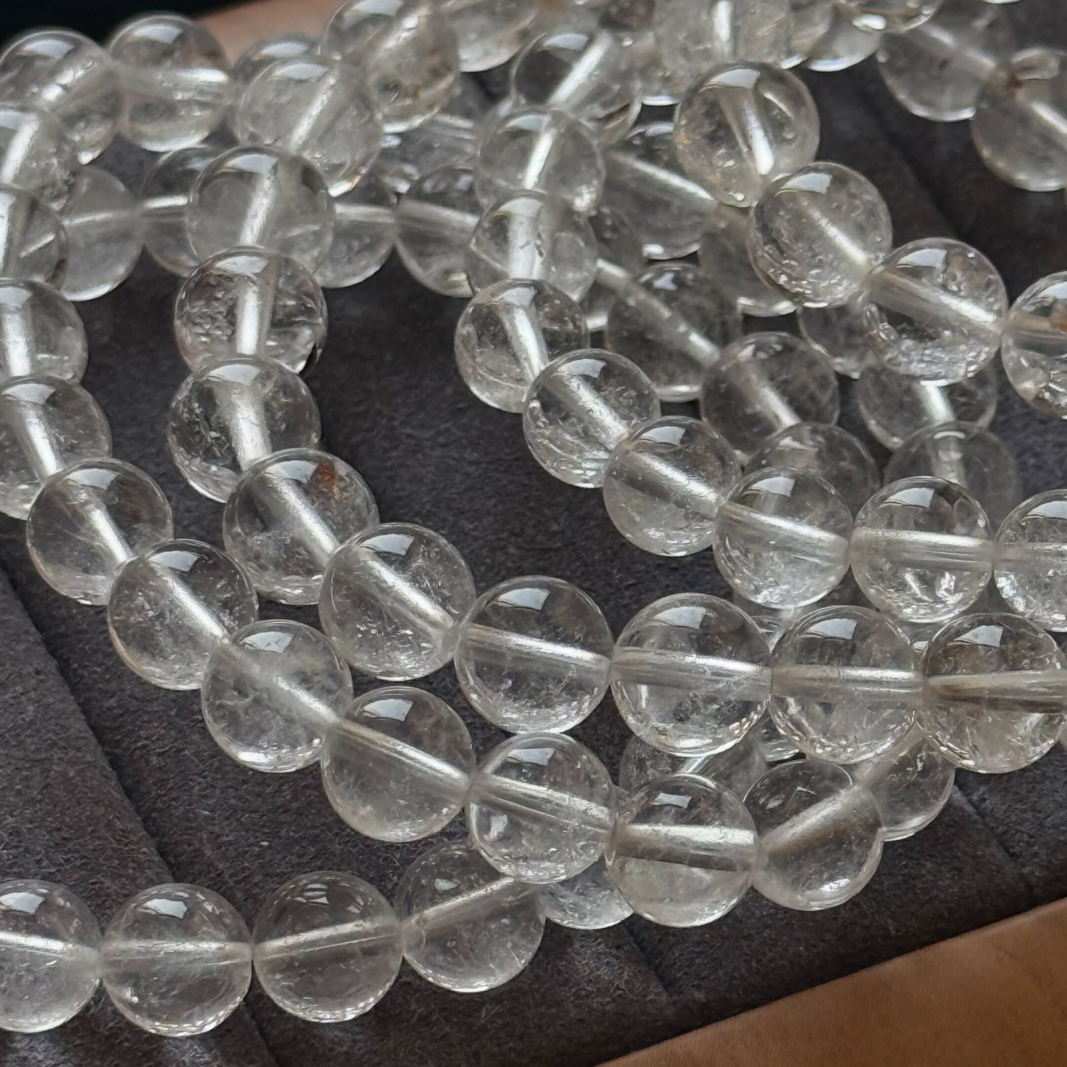 [原石] 白水晶 水晶手串