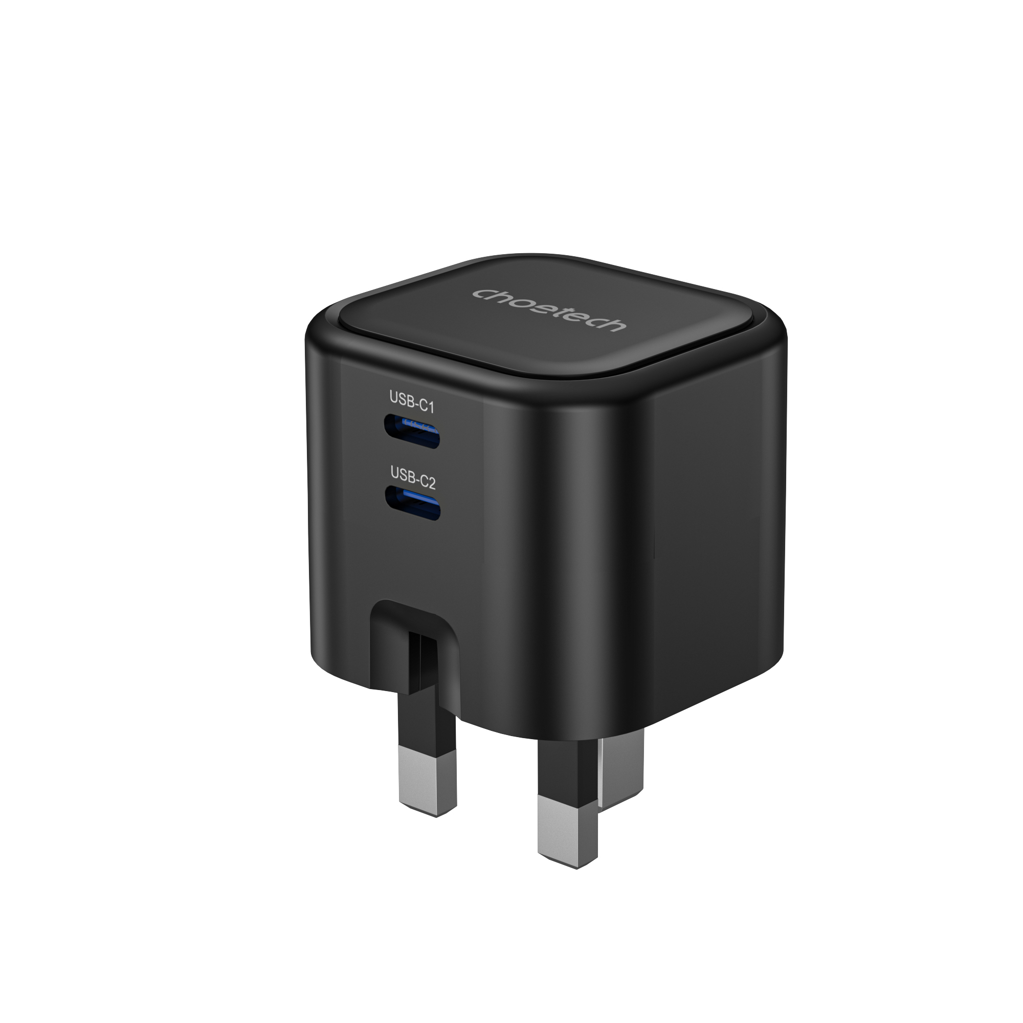 Choetech 雙USB-C GaN 充電器 (45W Max)