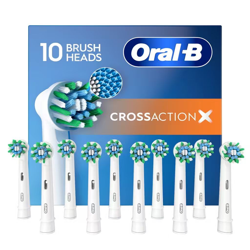 【直播】Oral-B LX102014 Cross Action 替換刷頭 (10支裝)