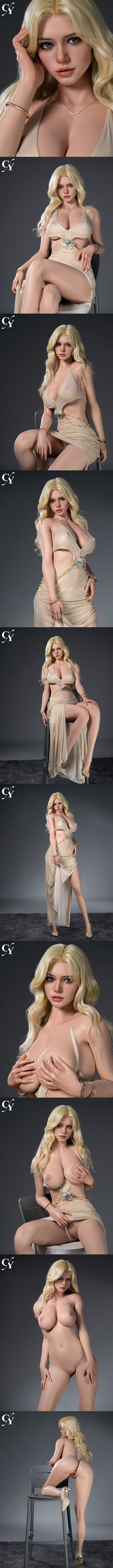 TOP-CYDOLL 176cm E胸 Polly-N 小麥膚 超頂矽膠娃娃 high class silicone sex doll