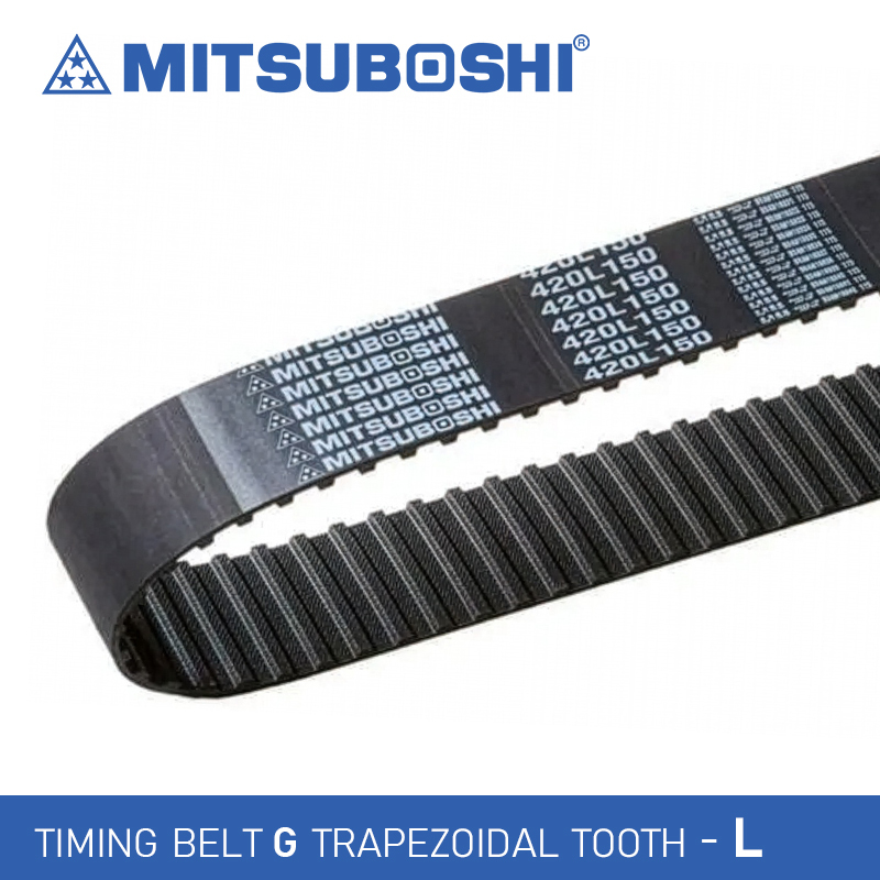 Mitsuboshi Trapezoidal Tooth Timing Belt G - L