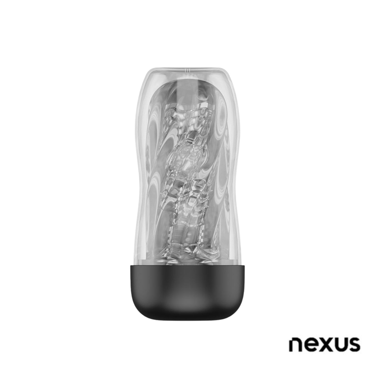 NEXUS ALPHA SURGE 黑旋風 真空旋吸電動飛機杯 旋轉自慰杯 starmania