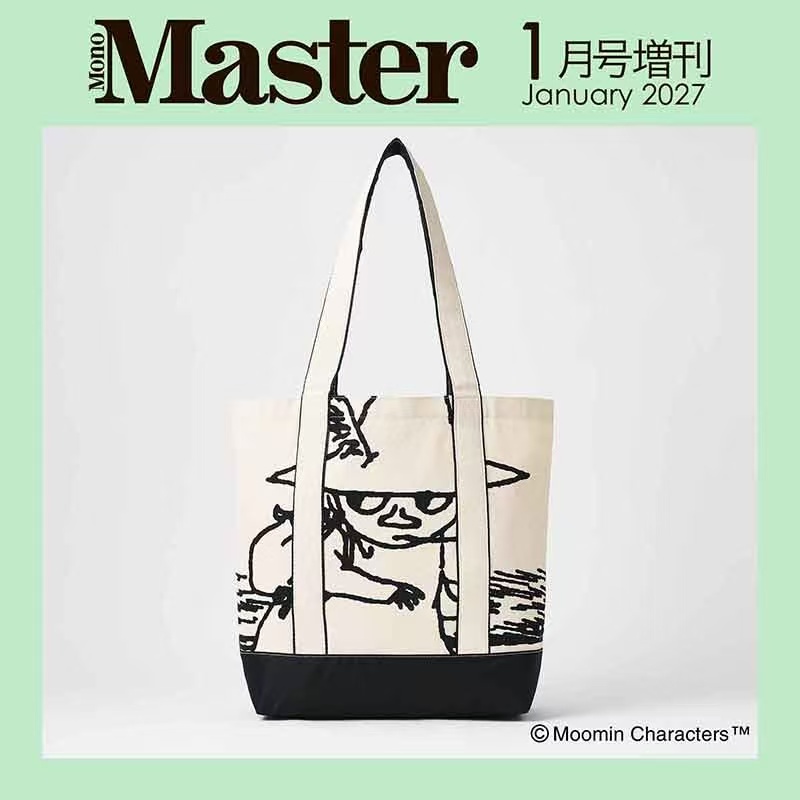 【預購】JM102022 Moomin 姆明史力奇 Tote Bag 文青手提袋