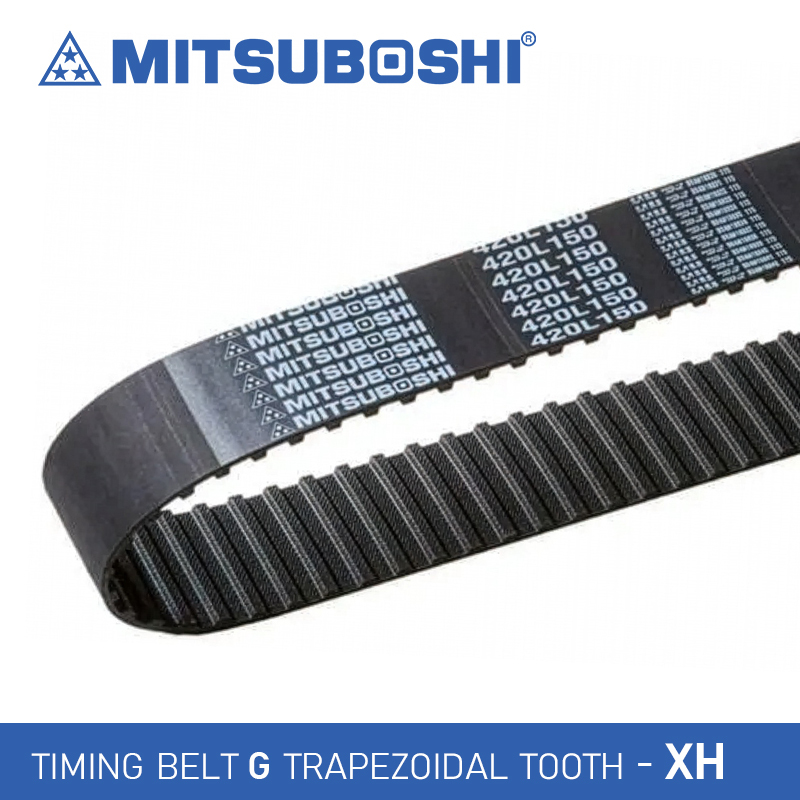 Mitsuboshi Trapezoidal Tooth Timing Belt G - XH